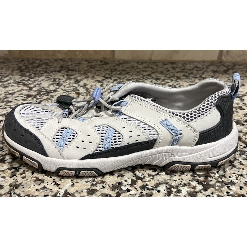 BASS Sagamore Shoe Women Hiking Beach‎ Leather Mesh Outdoor Comfort Athletic 10
